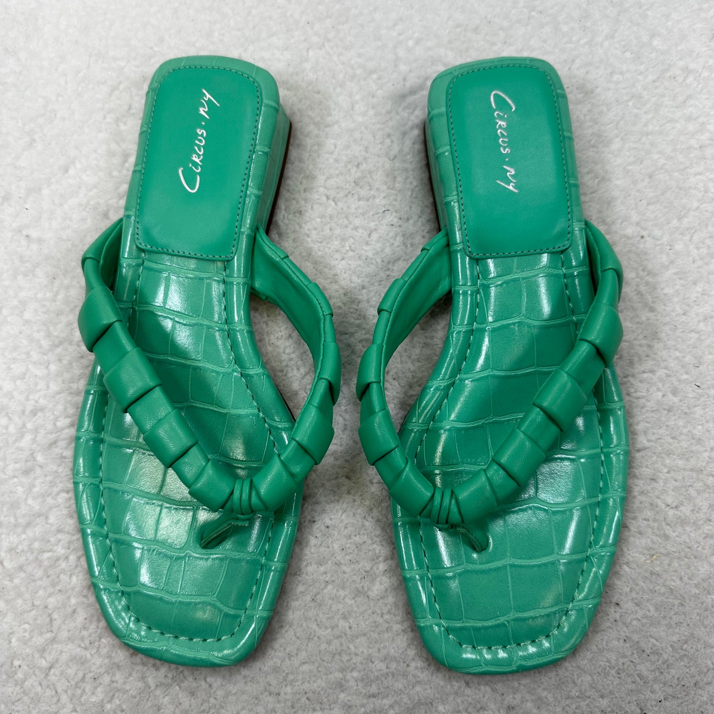 Sandals Flip Flops By Circus By Sam Edelman In Green, Size: 8.5