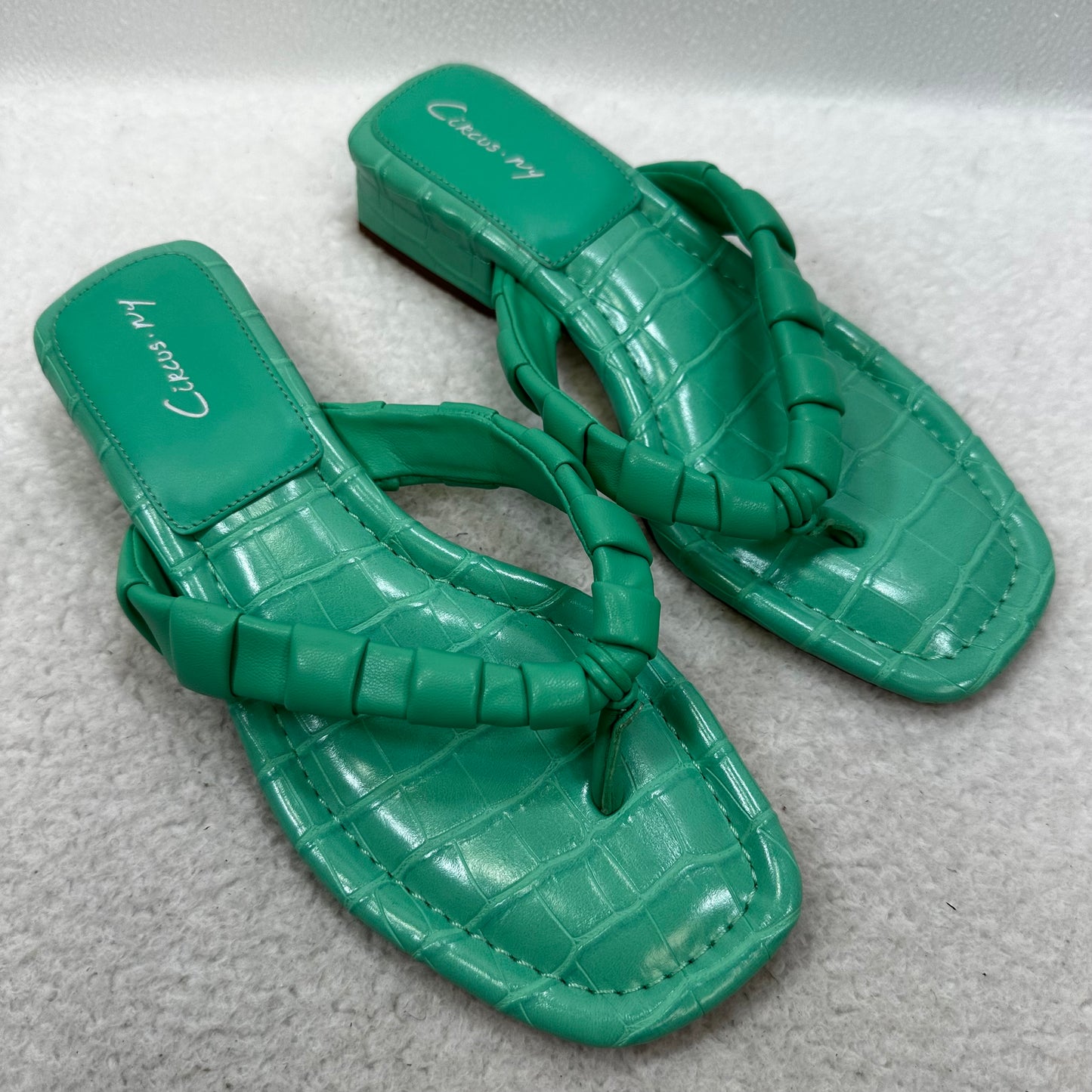 Sandals Flip Flops By Circus By Sam Edelman In Green, Size: 8.5