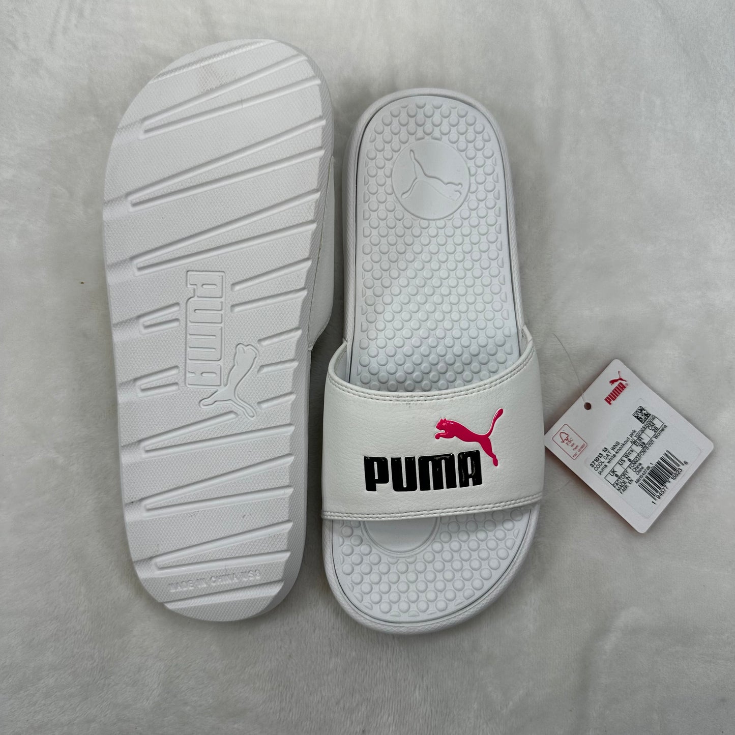 Sandals Flip Flops By Puma In White, Size: 8