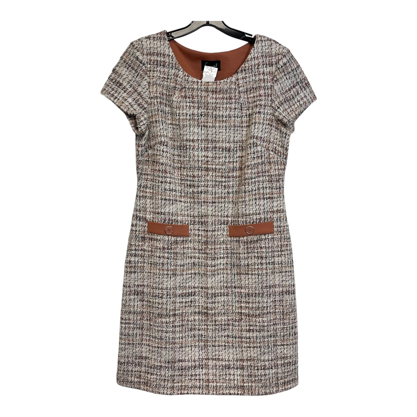 Dress Casual Short By Connected Apparel In Tweed, Size: 8