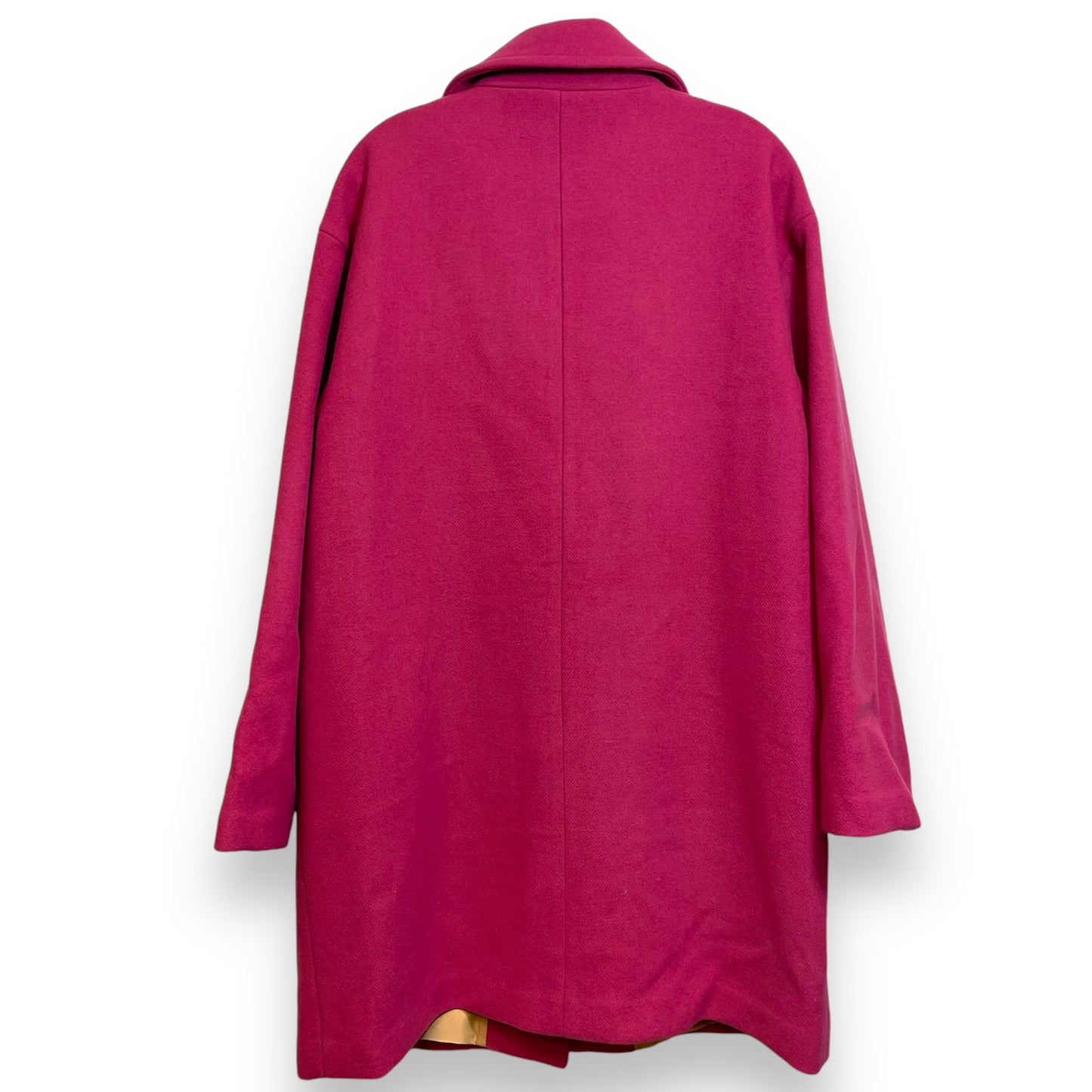 Coat Peacoat By Clothes Mentor In Pink, Size: L