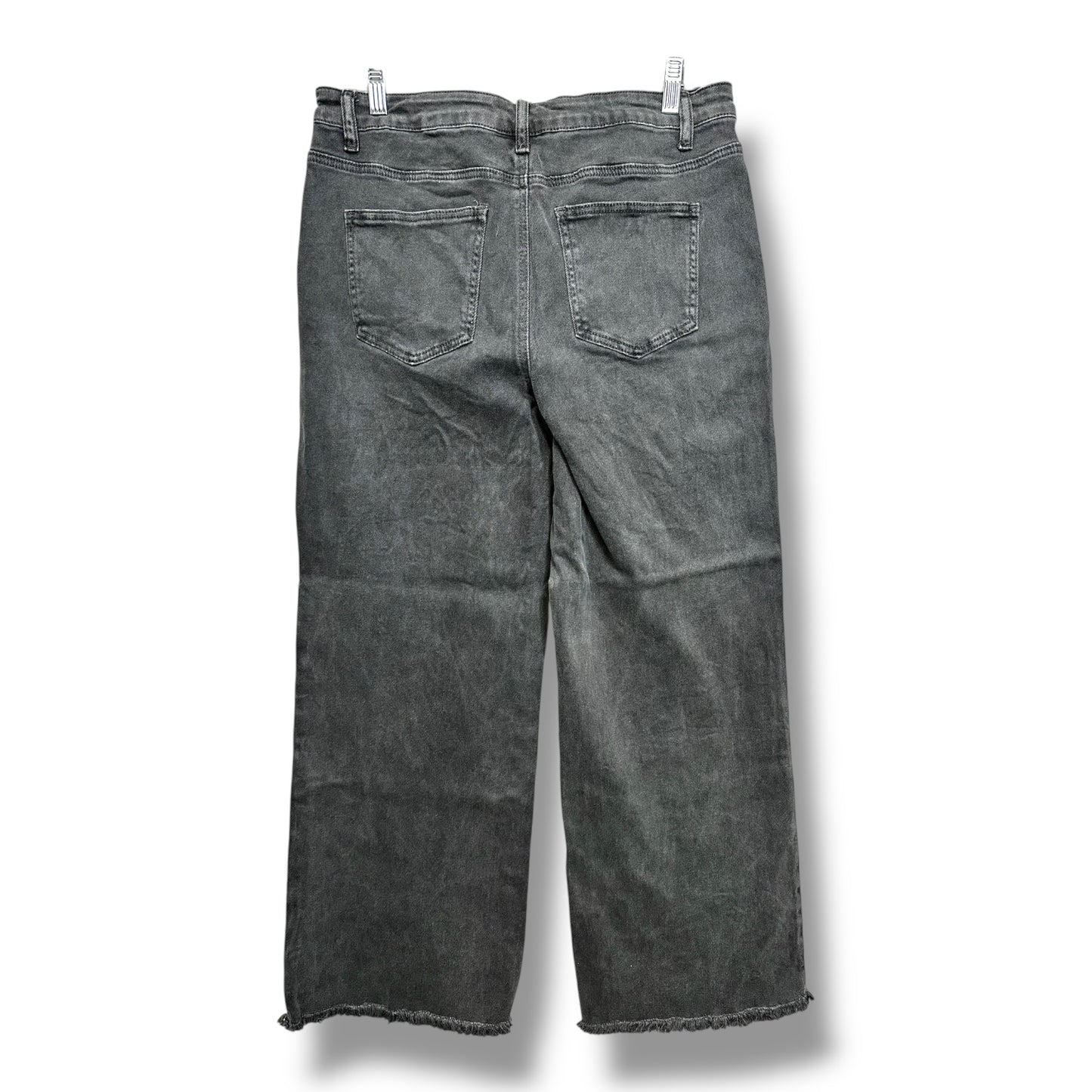 Jeans Boot Cut By Zenana Outfitters In Grey, Size: Xl