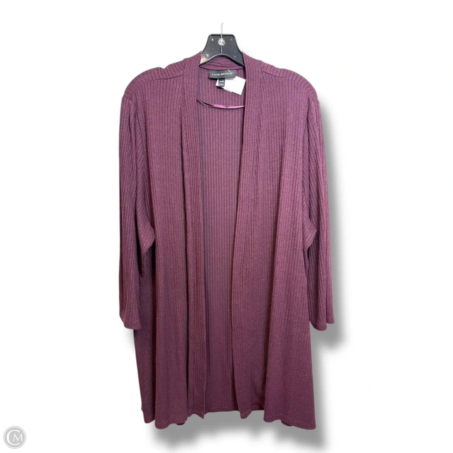 Cardigan By Lane Bryant In Maroon, Size: 2x