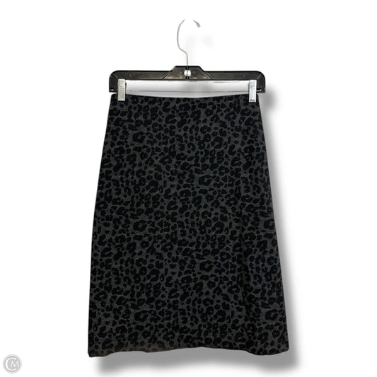 Skirt Mini & Short By Loft In Animal Print, Size: 18