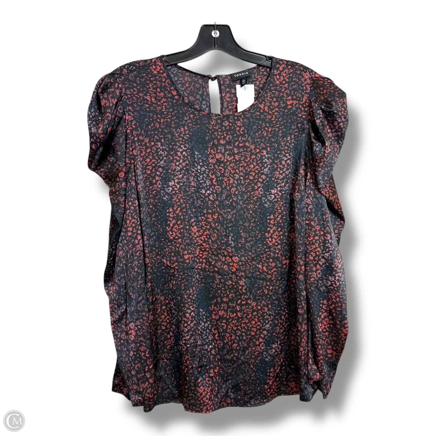 Top Long Sleeve By Torrid In Animal Print, Size: M