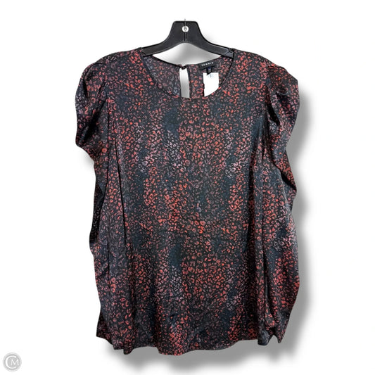 Top Long Sleeve By Torrid In Animal Print, Size: M
