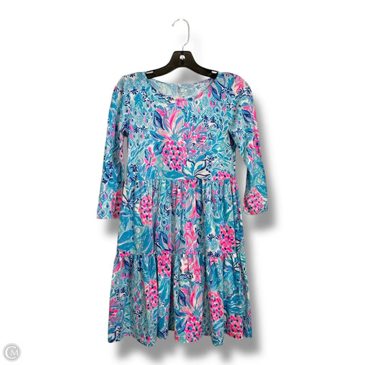 Dress Designer By Lilly Pulitzer In Blue, Size: Xxs