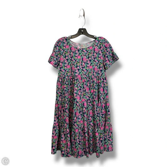 Dress Designer By Lilly Pulitzer In Floral Print, Size: Xs