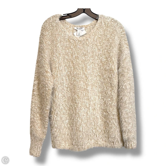 Sweater By White House Black Market In Cream, Size: S