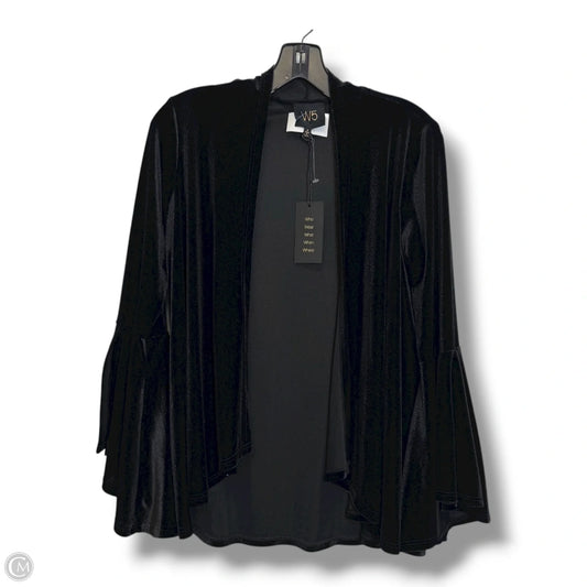 Cardigan By W5 In Black, Size: S
