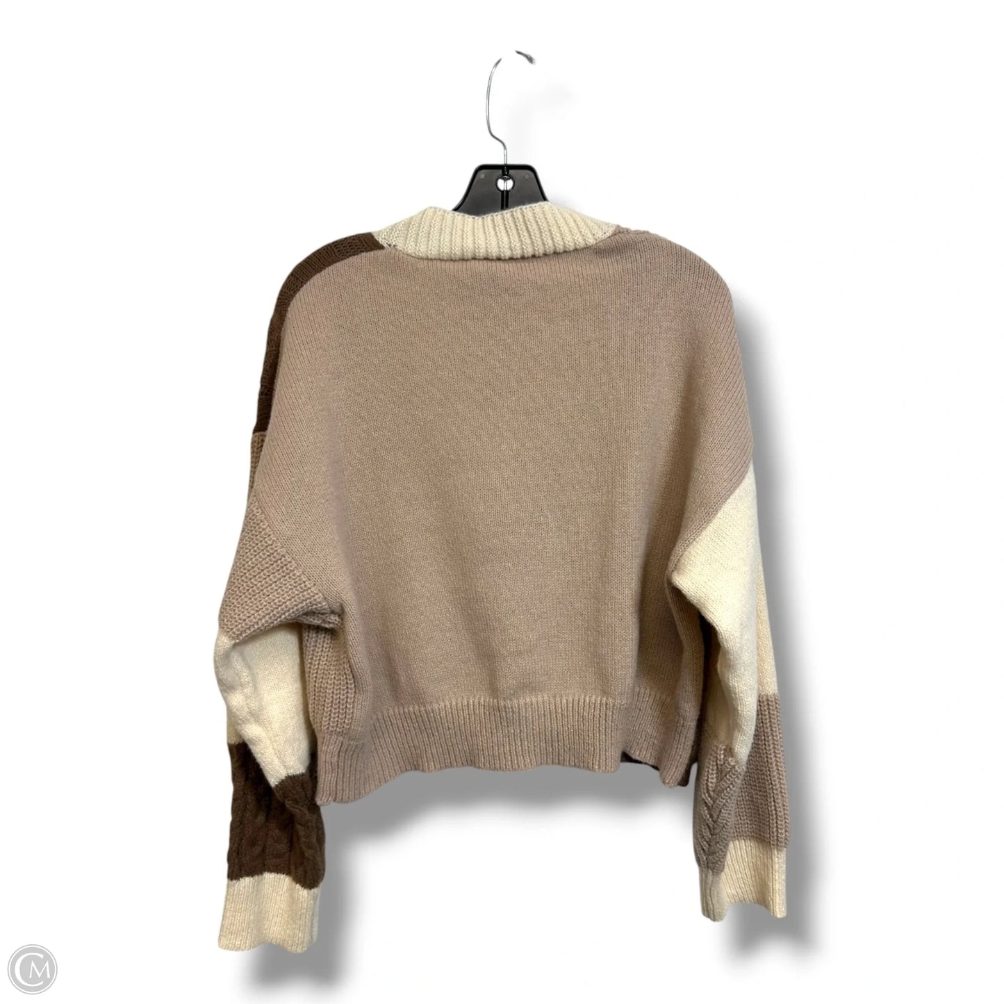 Cardigan By Easel In Tan, Size: S
