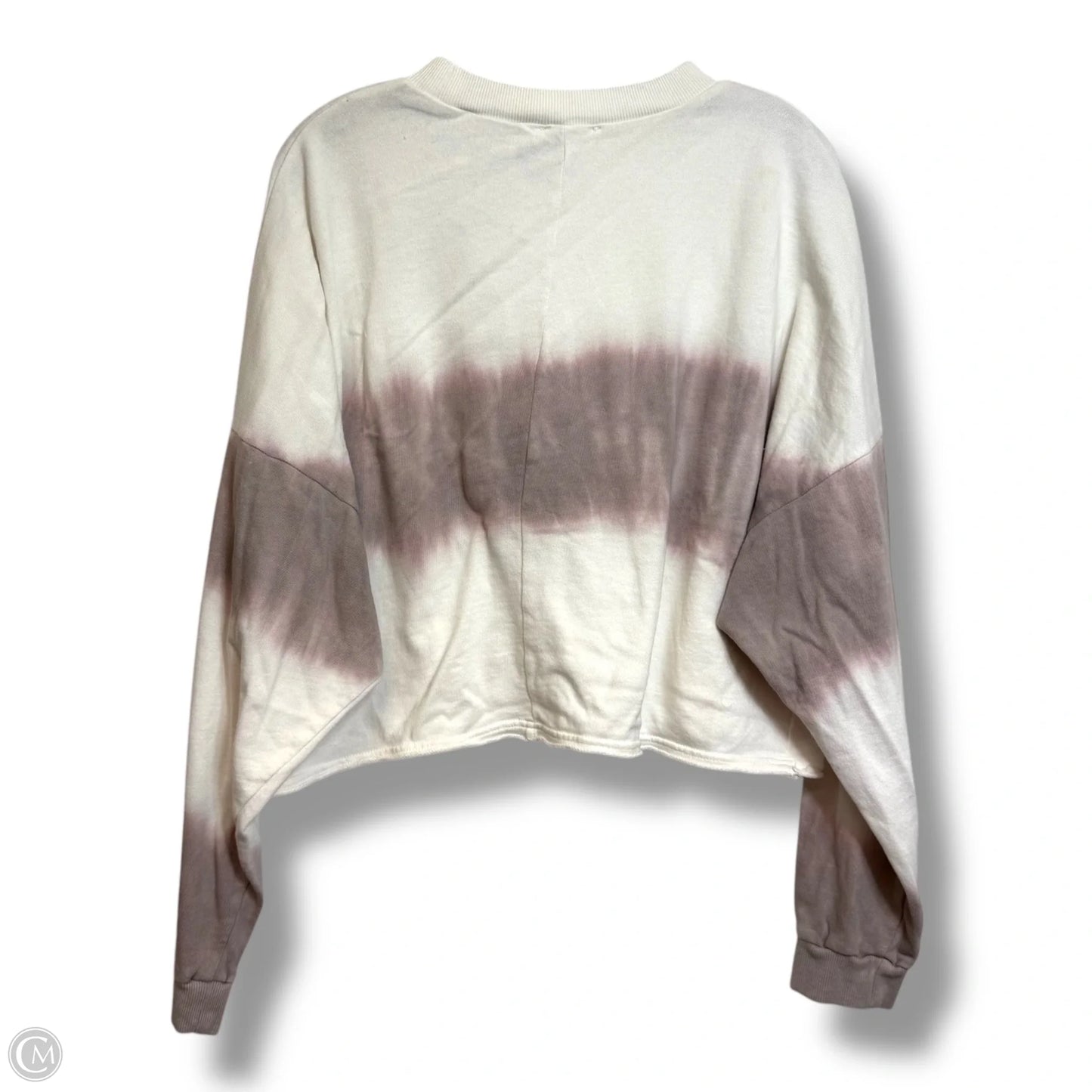 Top Long Sleeve Basic By Easel In Tie Dye Print, Size: S