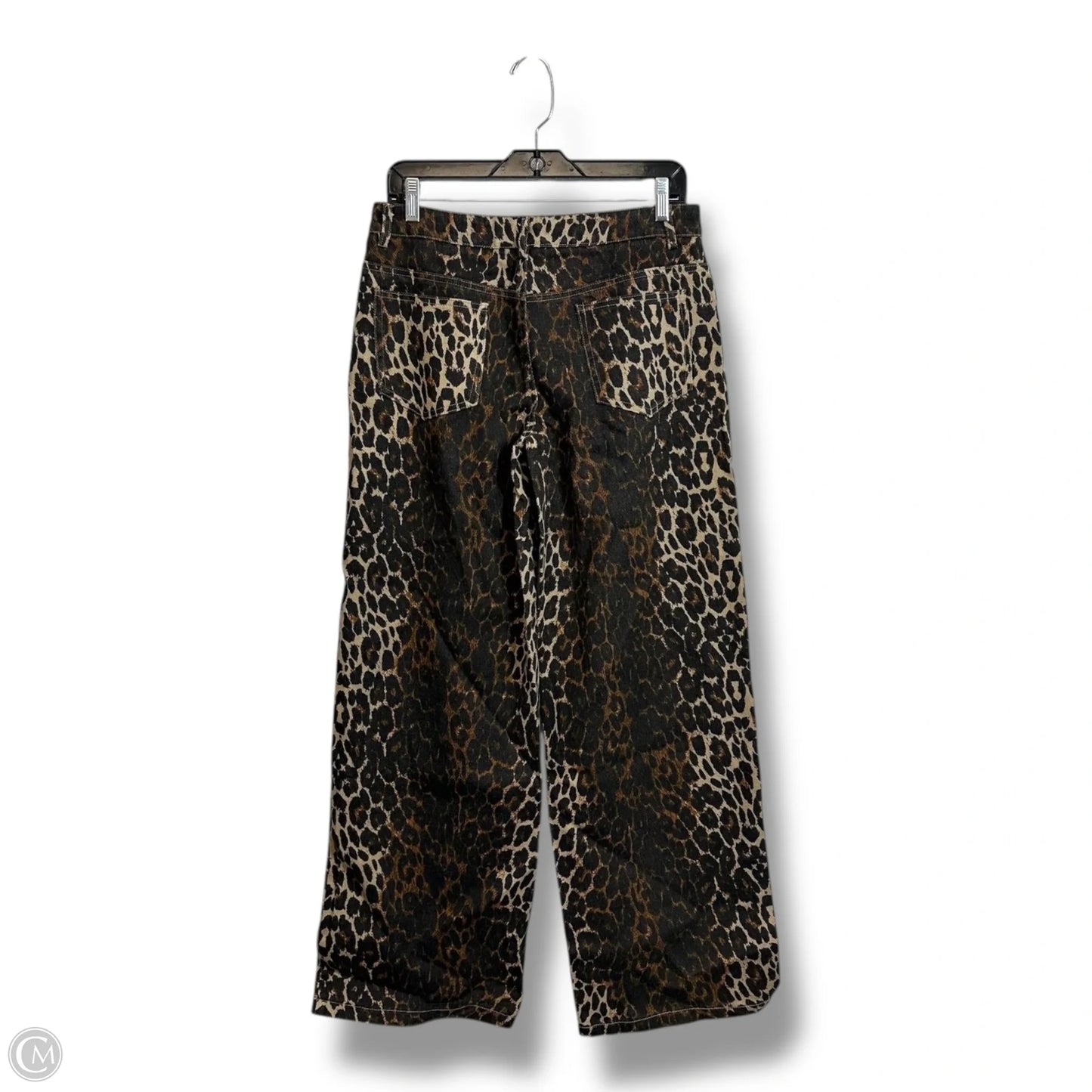 Jeans Boot Cut By EDIKTED In Leopard Print, Size: M