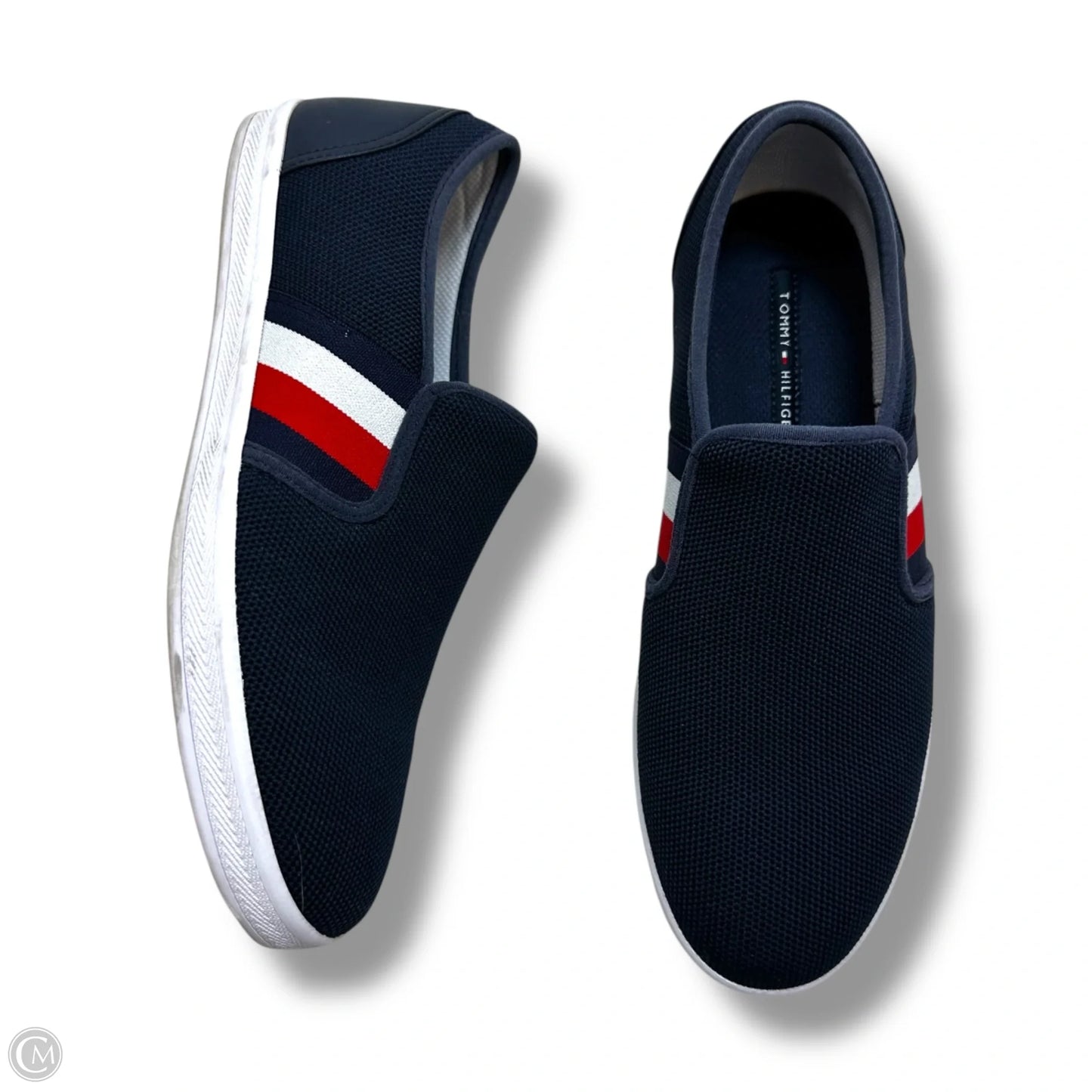 Shoes Flats By Tommy Hilfiger In Navy, Size: 9