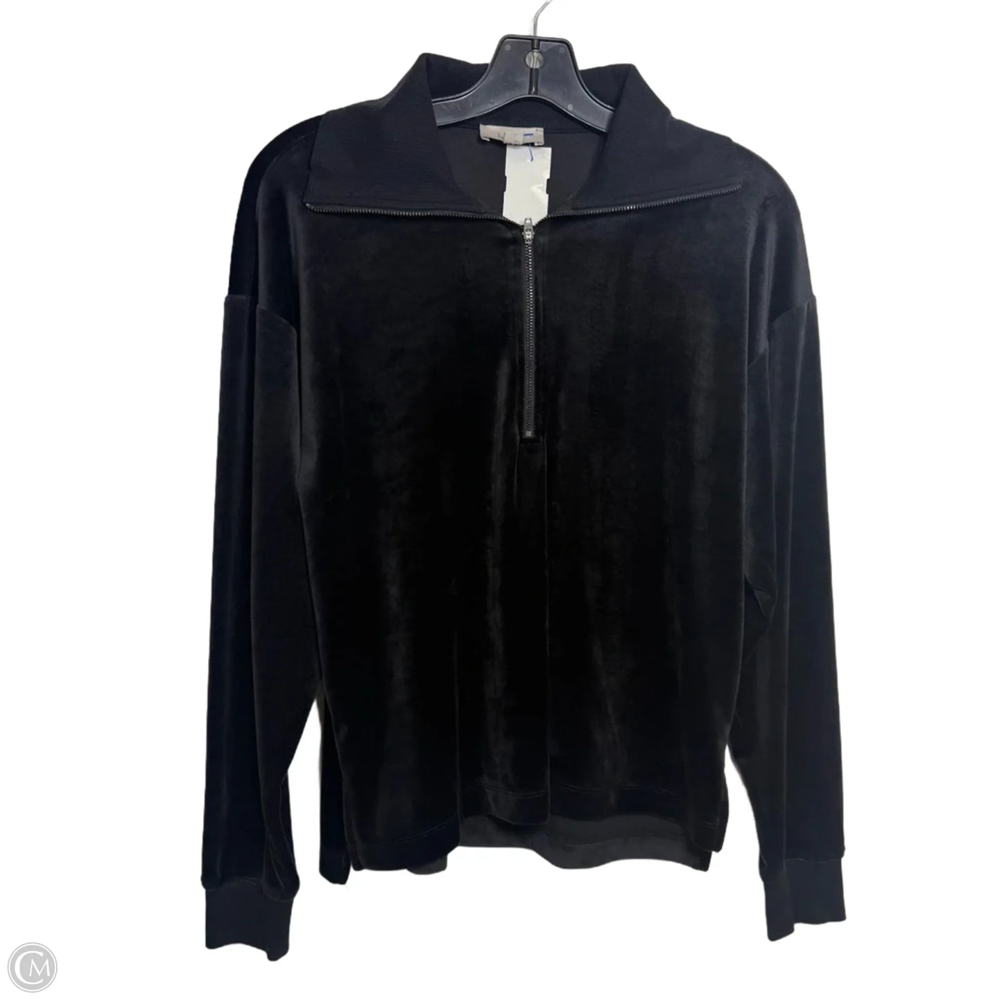 Top Long Sleeve Basic By Loft In Black, Size: Xs