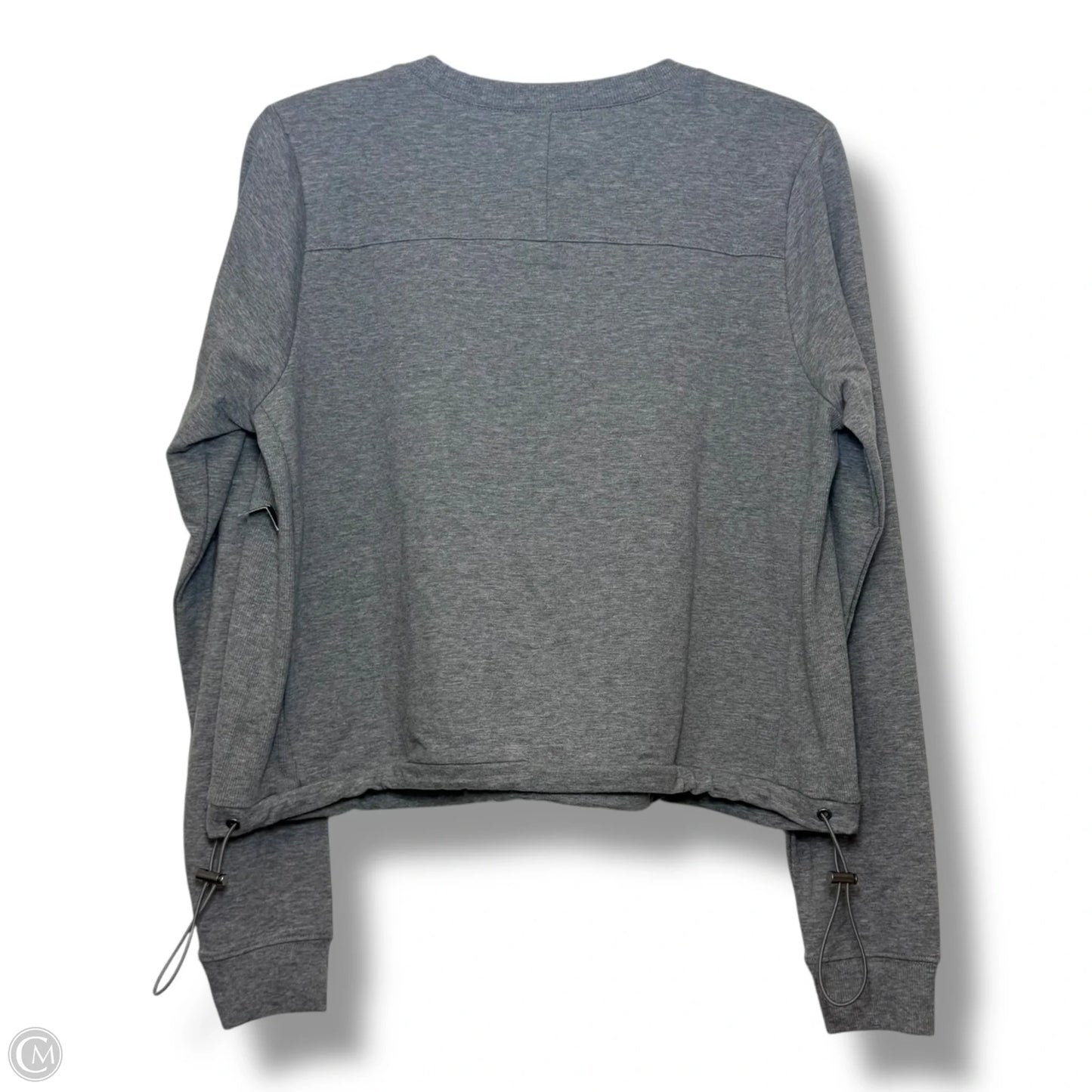 Top Long Sleeve Basic By Torrid In Grey, Size: M