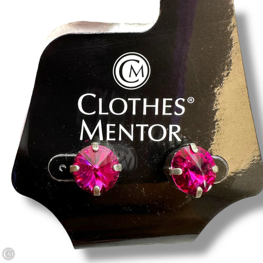 Pink Earrings Stud By Sabika