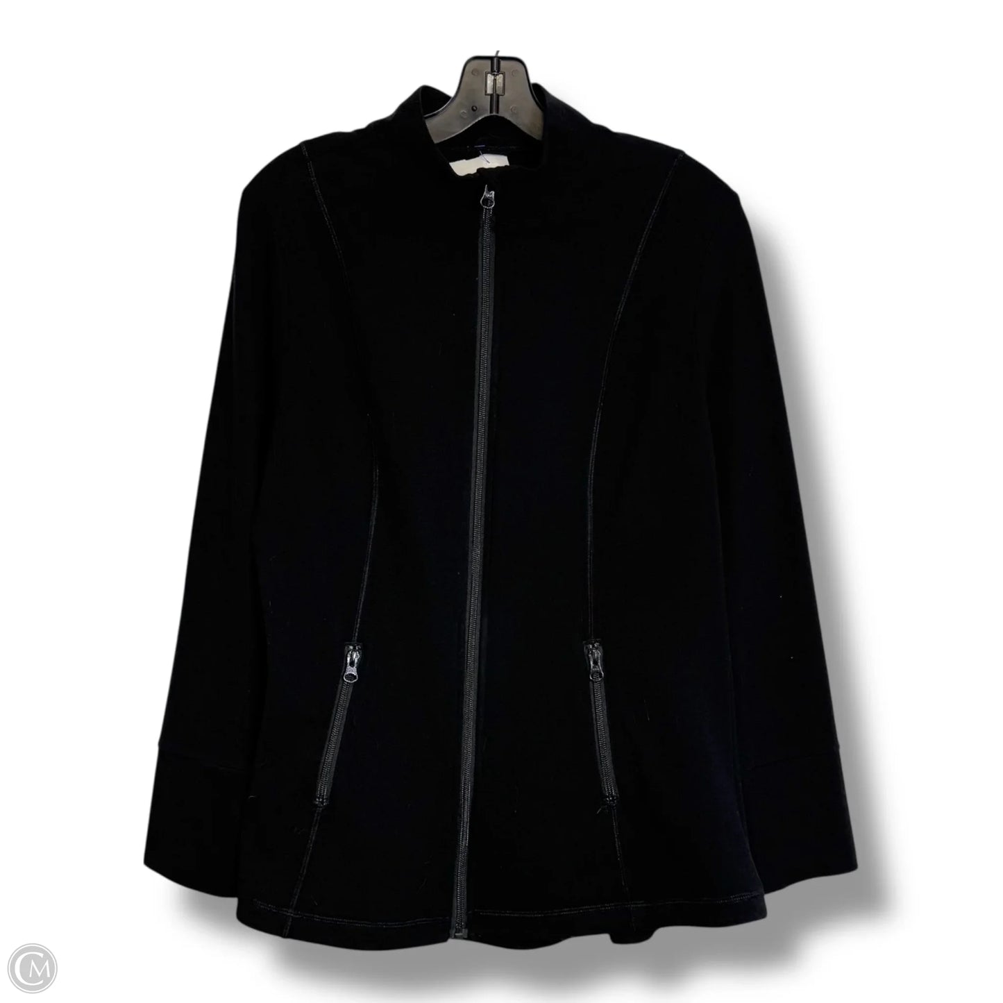 Athletic Jacket By Soma In Black, Size: L