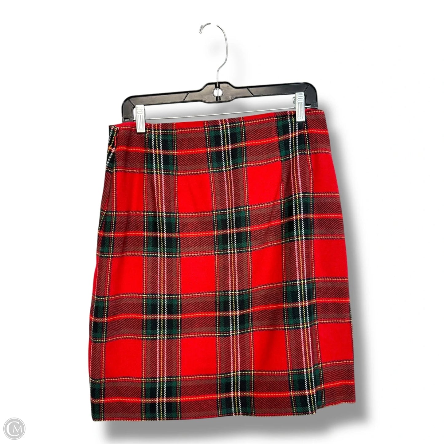 Skirt Midi By Talbots In Plaid Pattern, Size: 6