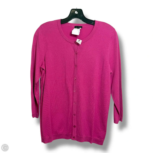 Cardigan By Talbots In Pink, Size: S