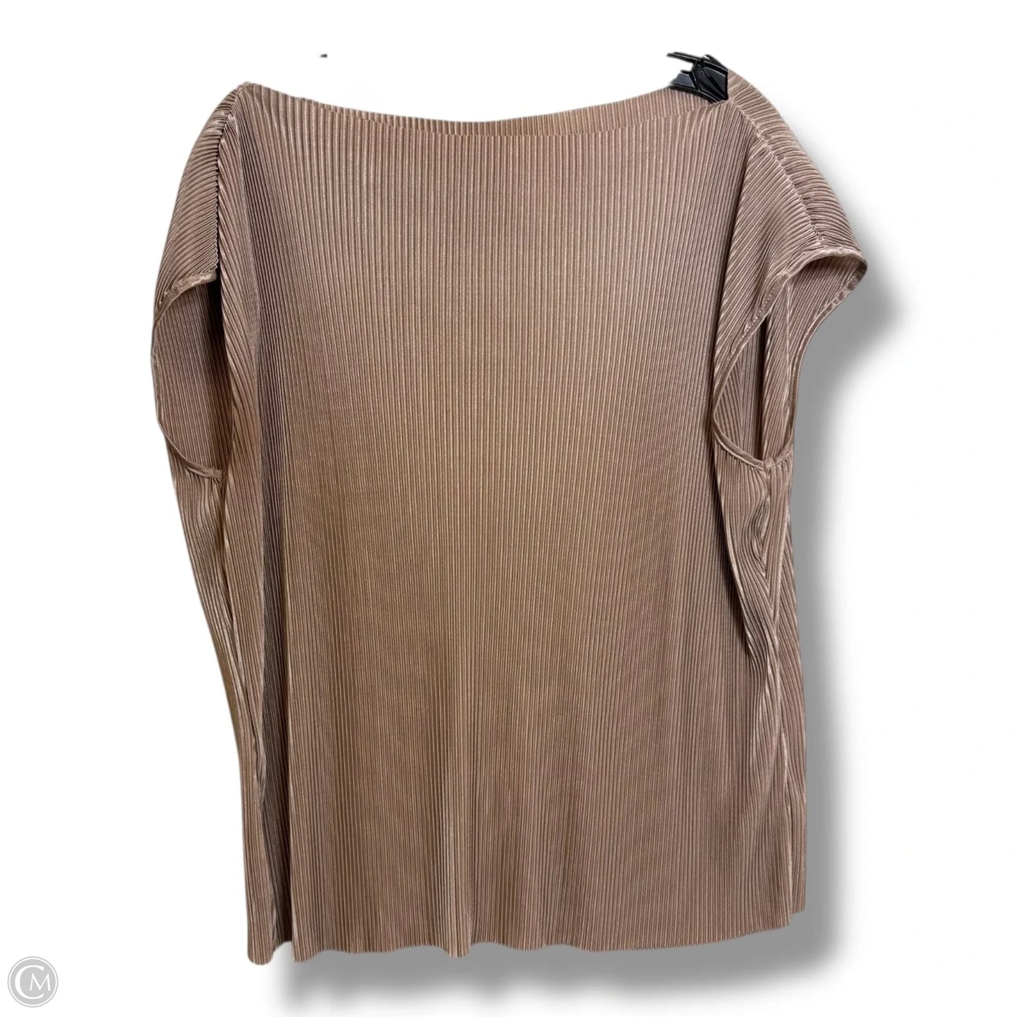 Top Sleeveless By Ro & De In Tan, Size: L