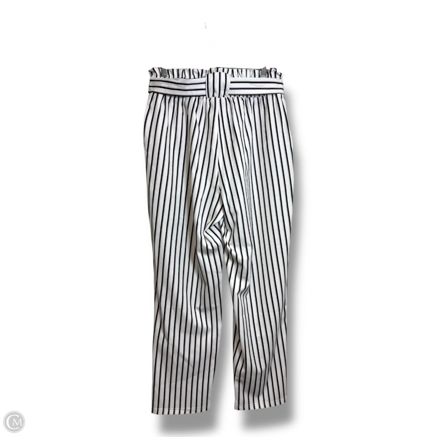 Pants Cropped By Grace Karin In Striped Pattern, Size: M