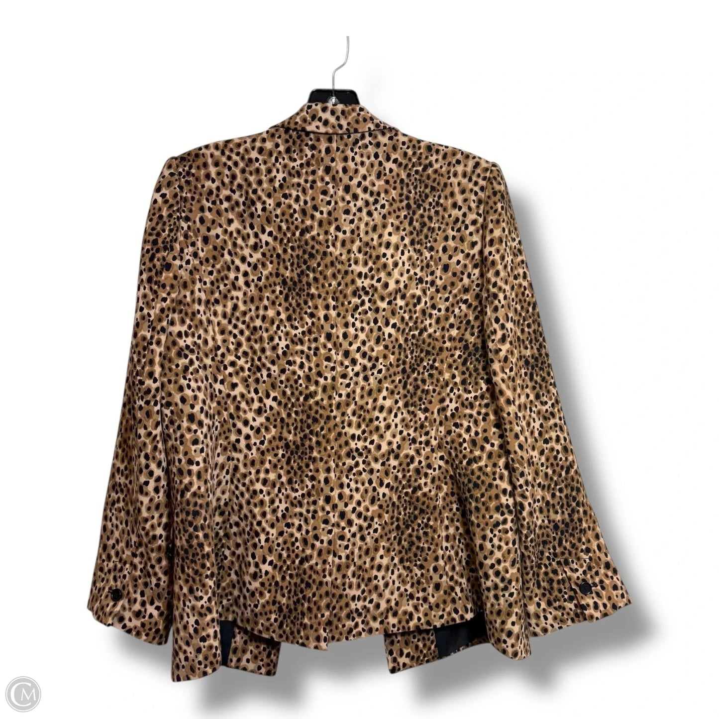Blazer By Loft In Leopard Print, Size: 8p