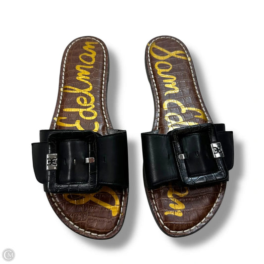 Sandals Flip Flops By Sam Edelman In Black, Size: 10