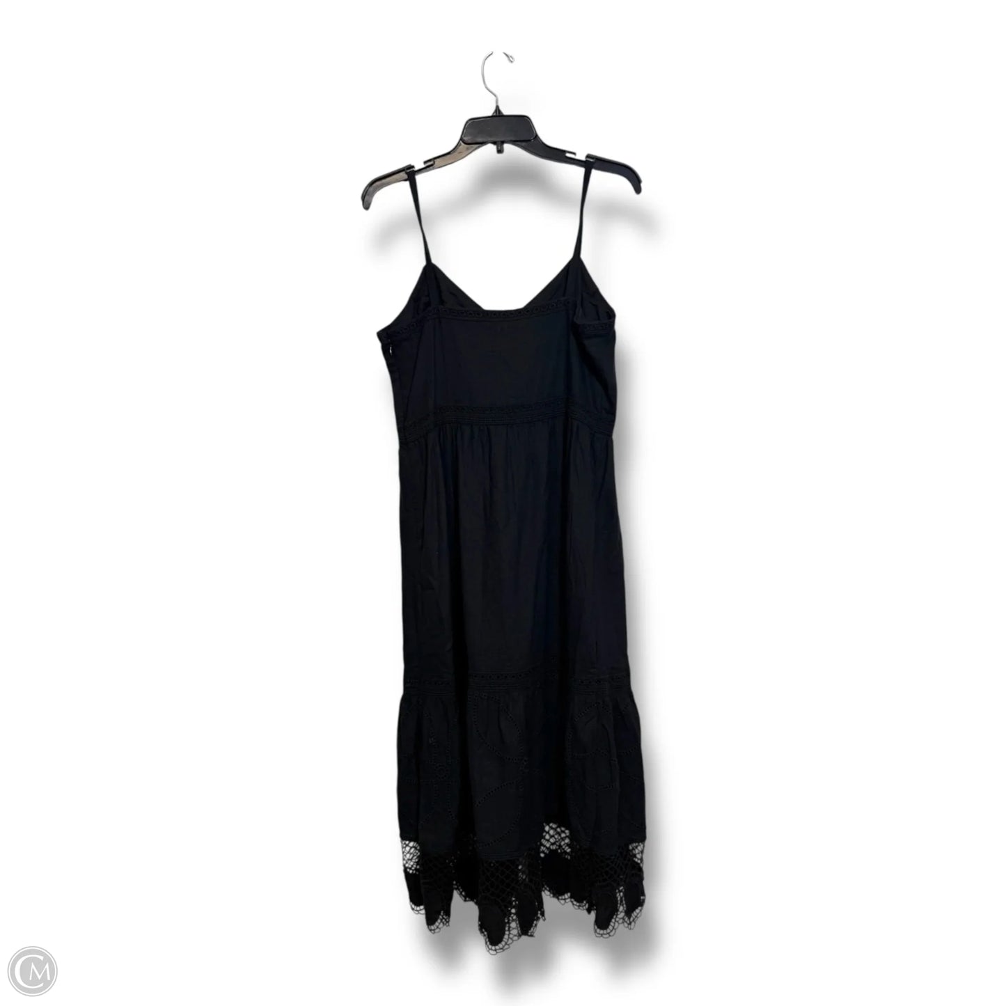 Dress Casual Maxi By Loft In Black, Size: 8p