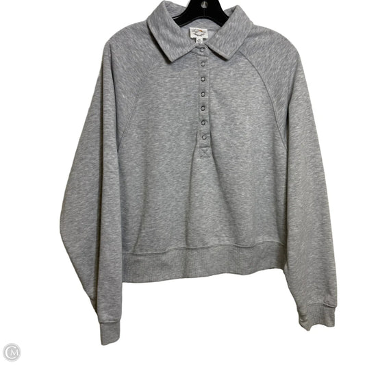 Top Long Sleeve By Hippie Rose In Grey, Size: Xl