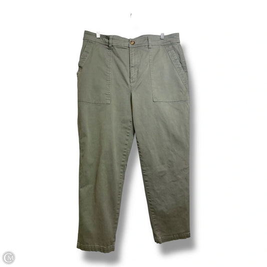 Pants Cargo & Utility By A New Day In Green, Size: 14
