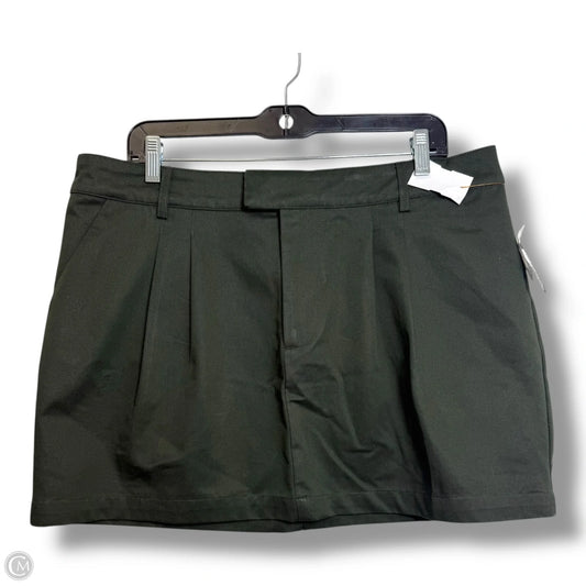 Skirt Mini & Short By Bar Iii In Green, Size: L