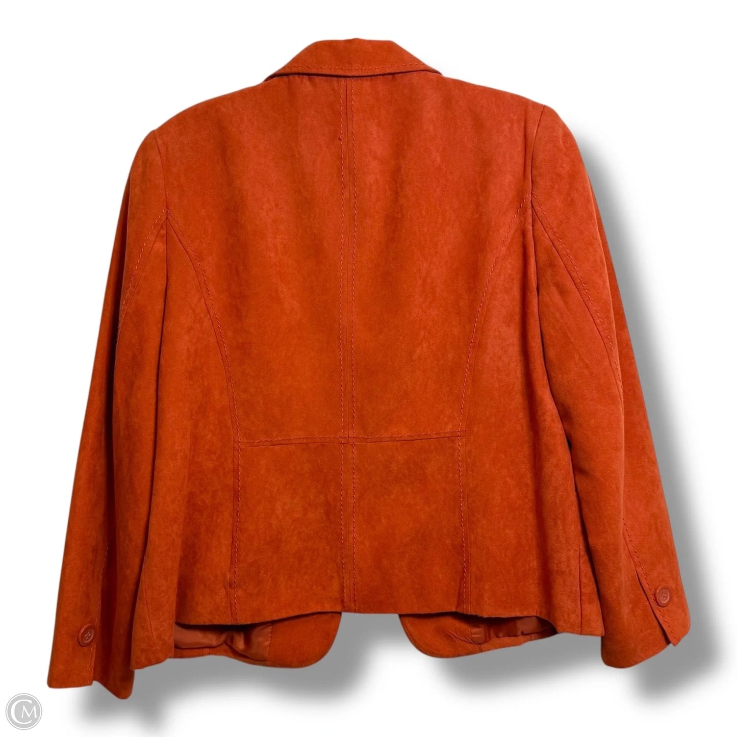 Blazer By Studio Works In Orange, Size: 12p