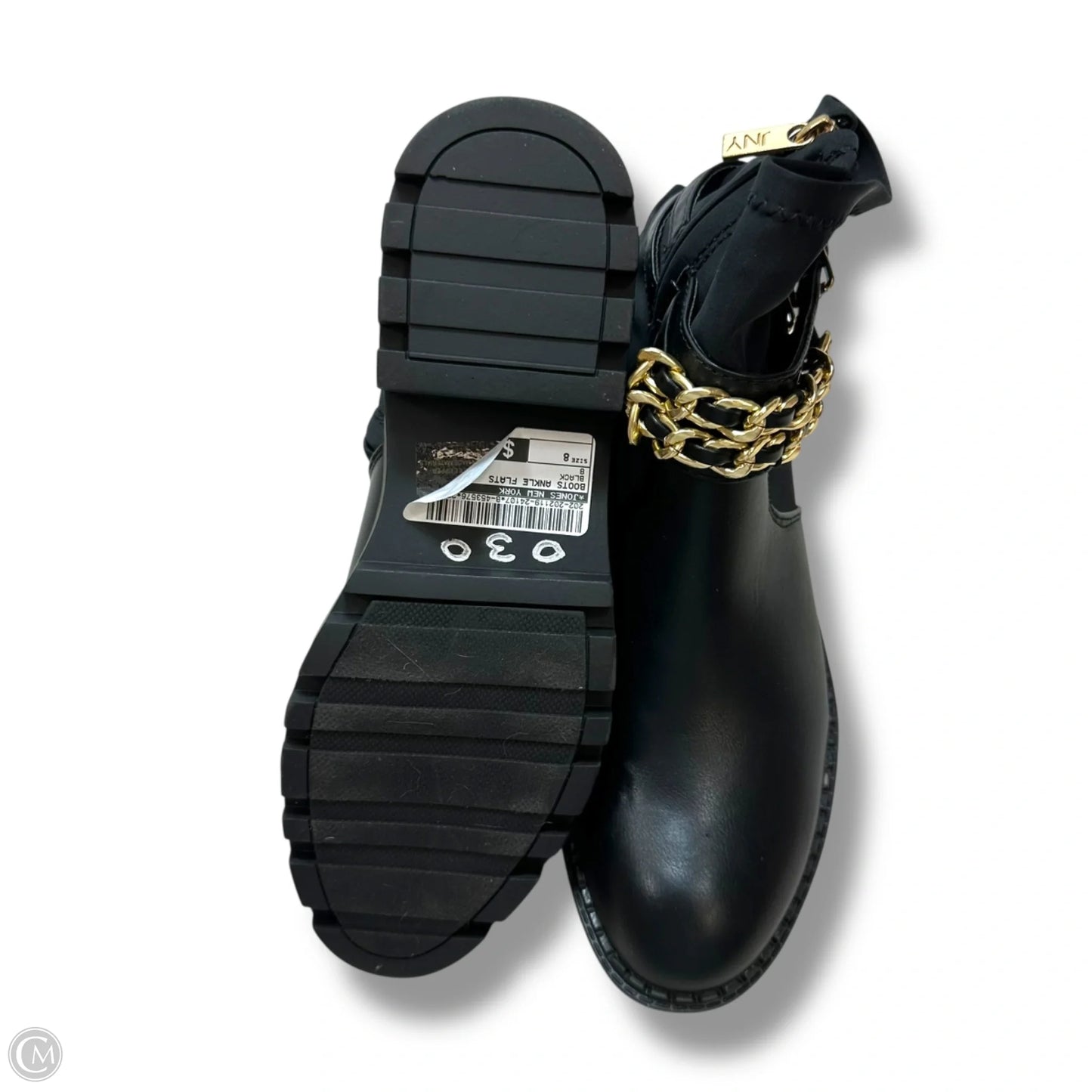 Boots Ankle Flats By Jones New York In Black, Size: 8