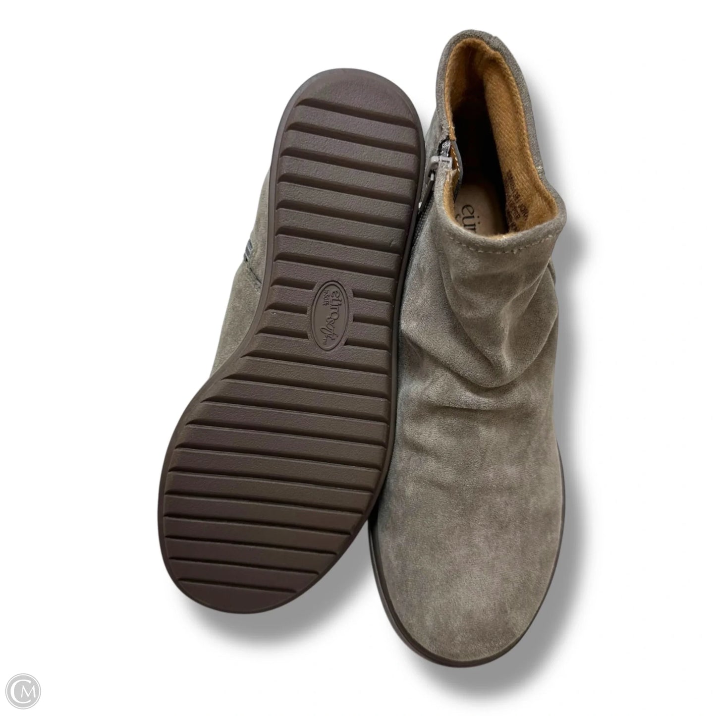 Boots Ankle Flats By Sofft In Tan, Size: 7