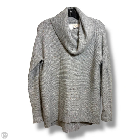 Sweater By Loft In Grey, Size: M