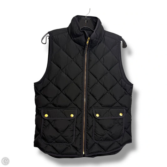 Vest Puffer & Quilted By J. Crew In Black, Size: M
