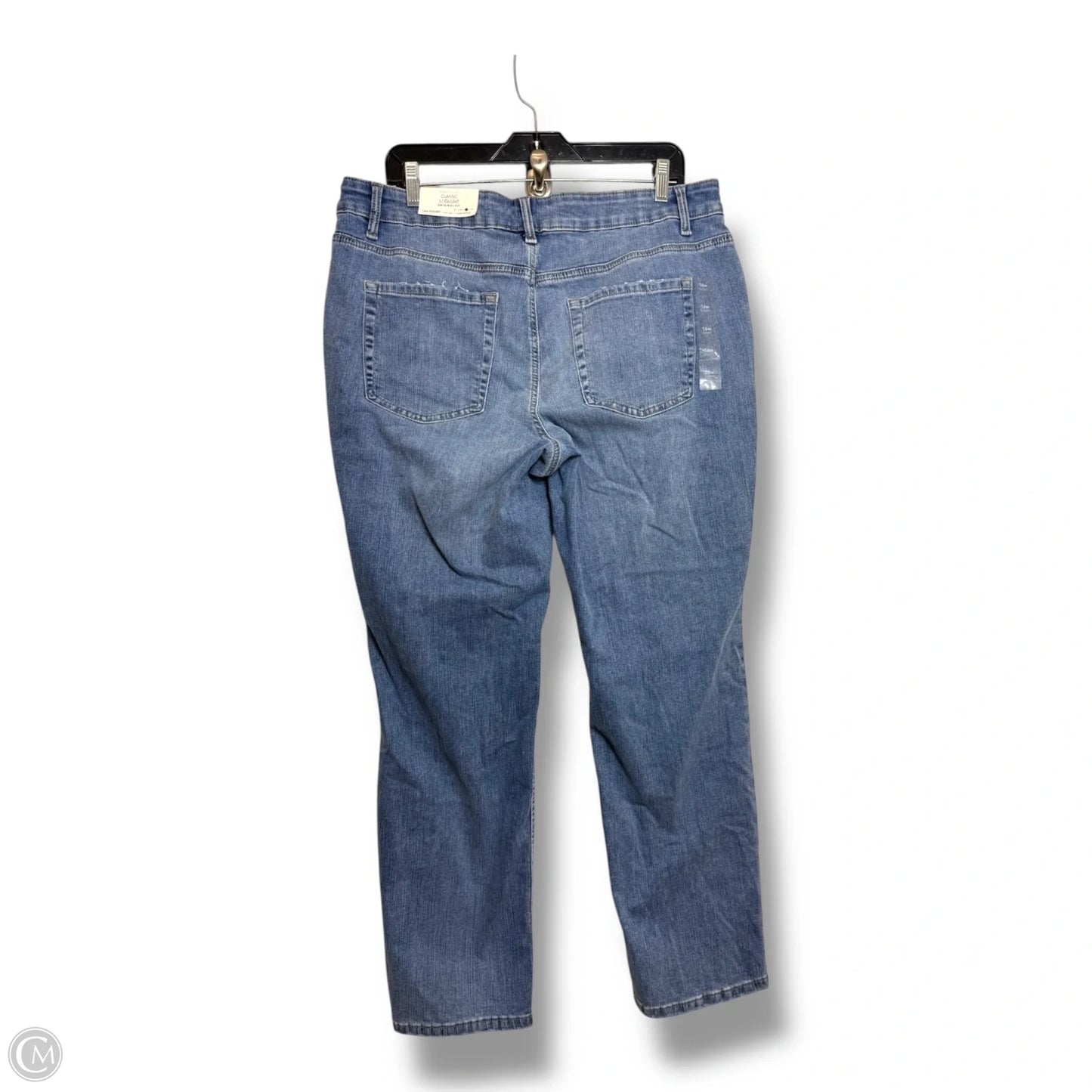 Jeans Boot Cut By Maurices In Blue Denim, Size: 16