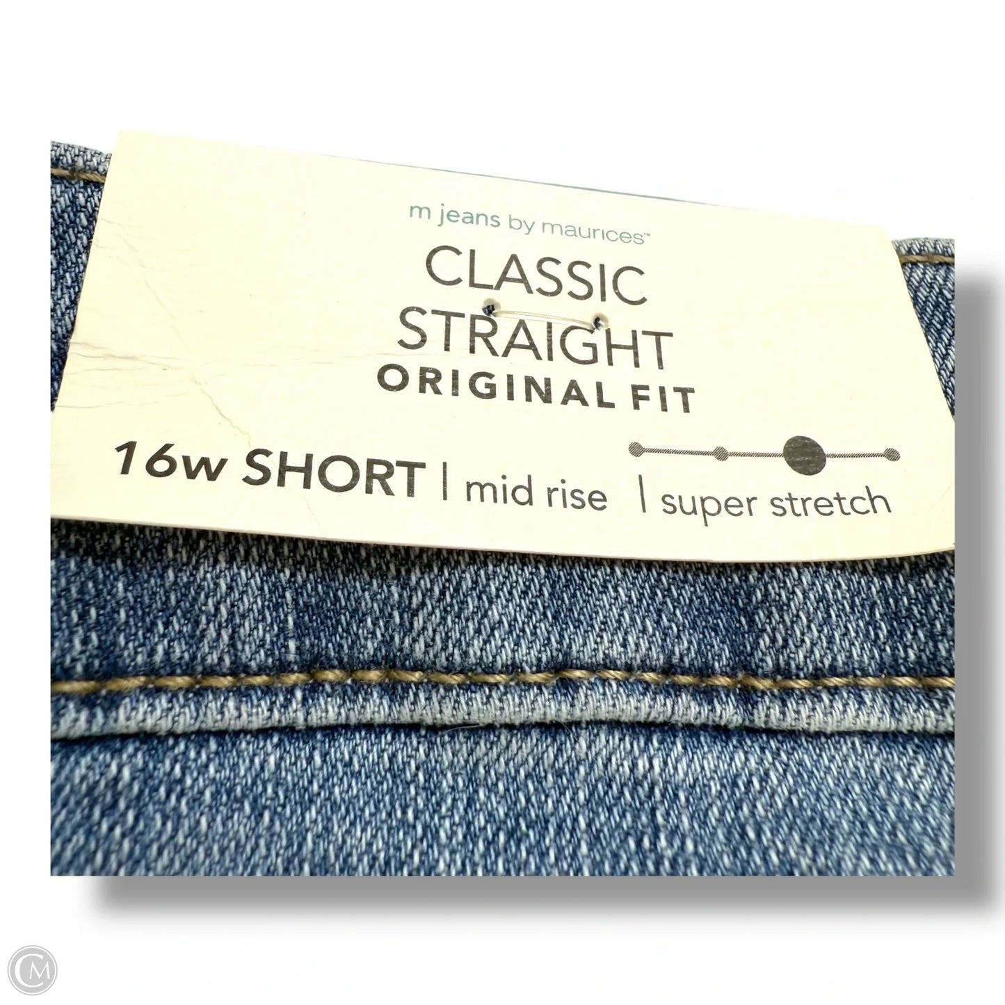 Jeans Boot Cut By Maurices In Blue Denim, Size: 16