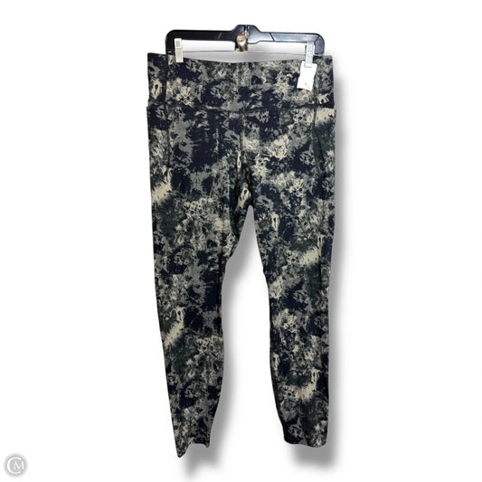 Athletic Leggings By Under Armour In Camouflage Print, Size: Xl