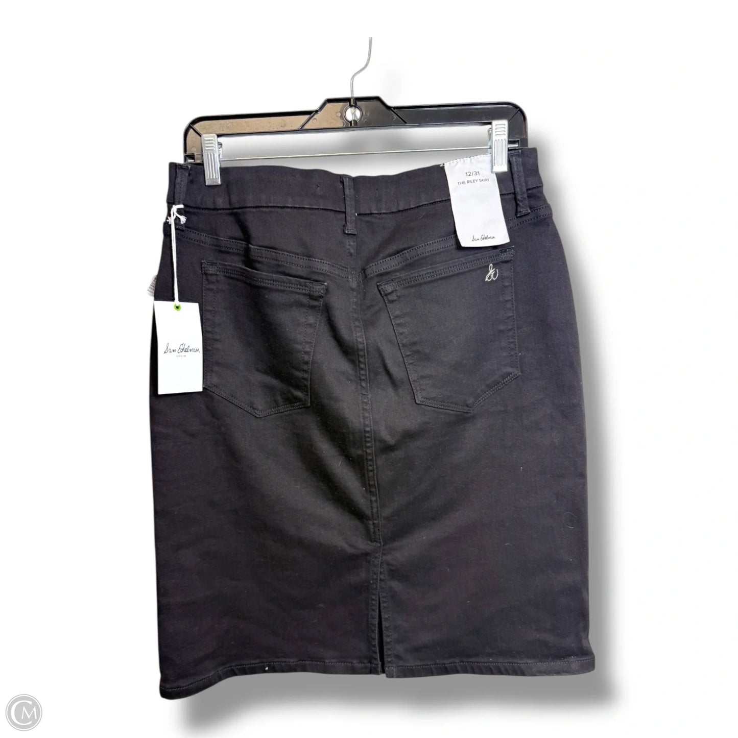 Skirt Midi By Sam Edelman In Black, Size: 12