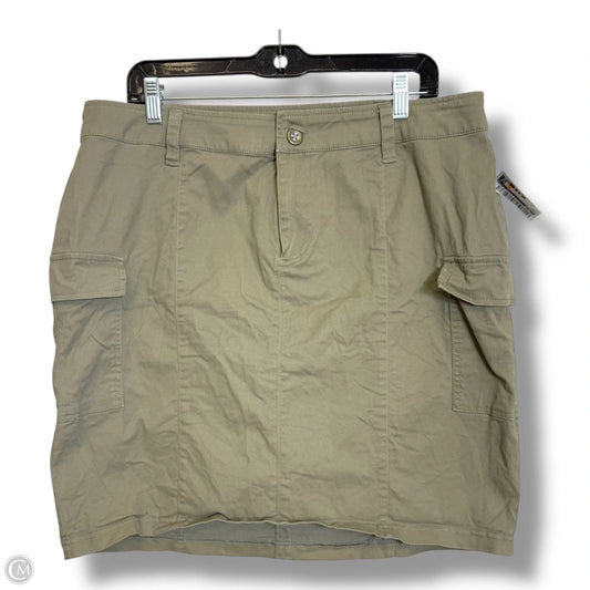 Skirt Mini & Short By Torrid In Green, Size: 12