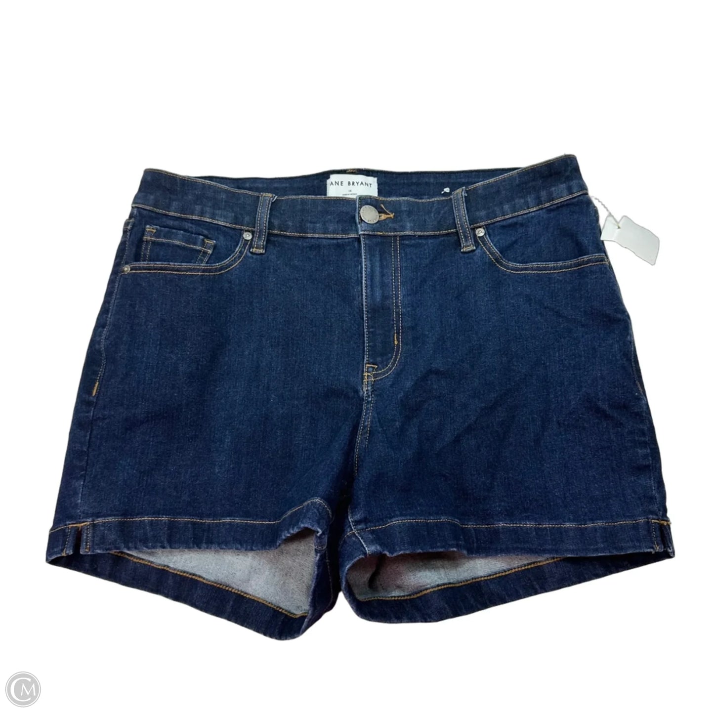 Shorts By Lane Bryant In Blue Denim, Size: 16