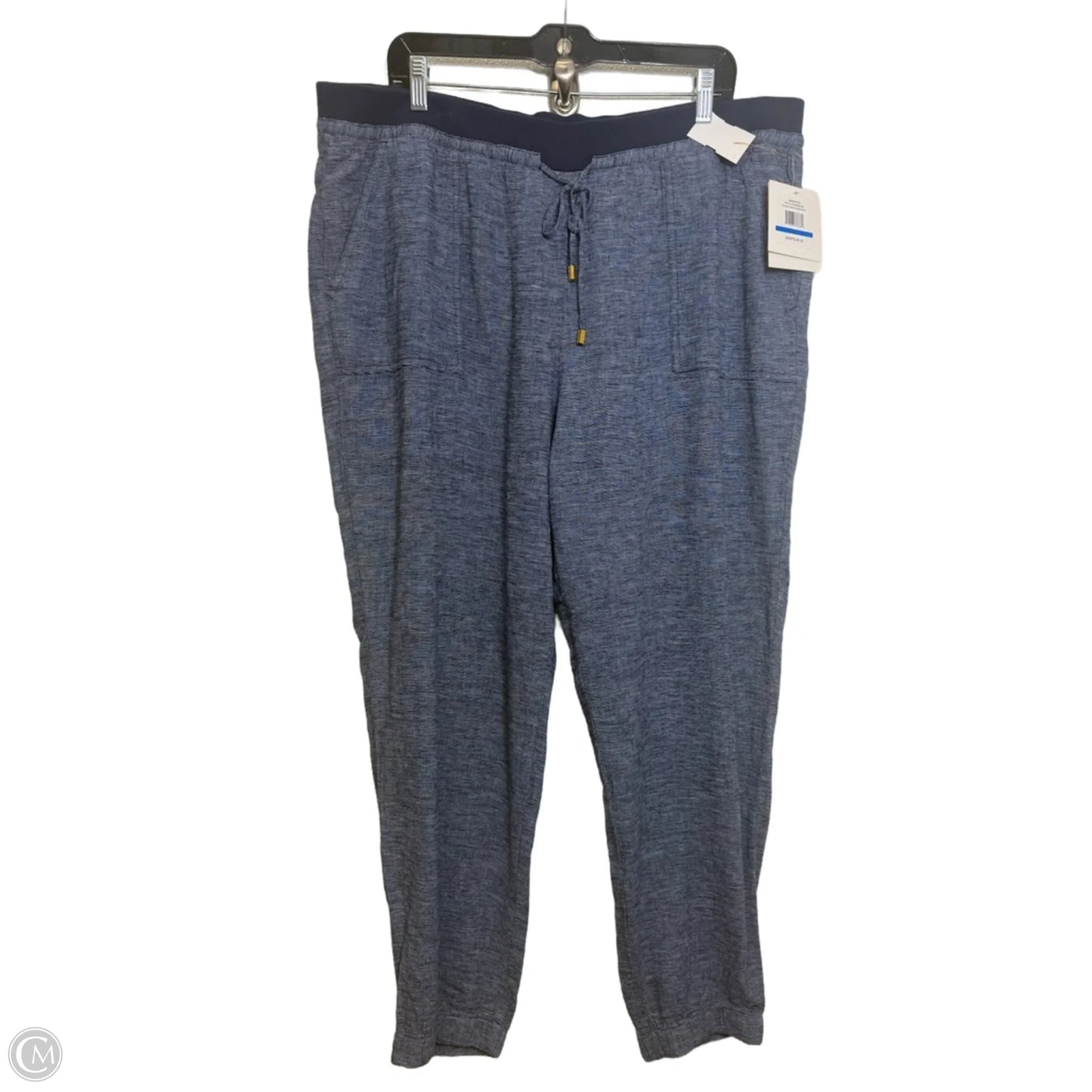 Pants Joggers By Ellen Tracy In Blue, Size: Xl