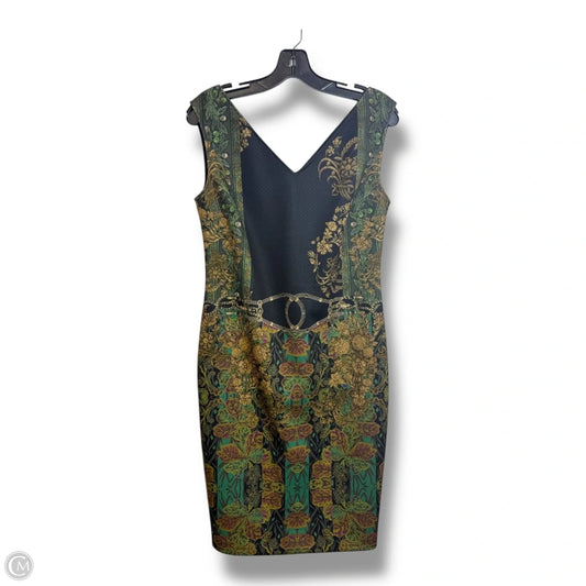 Dress Casual Short By Cavalli Class In Green, Size: 10