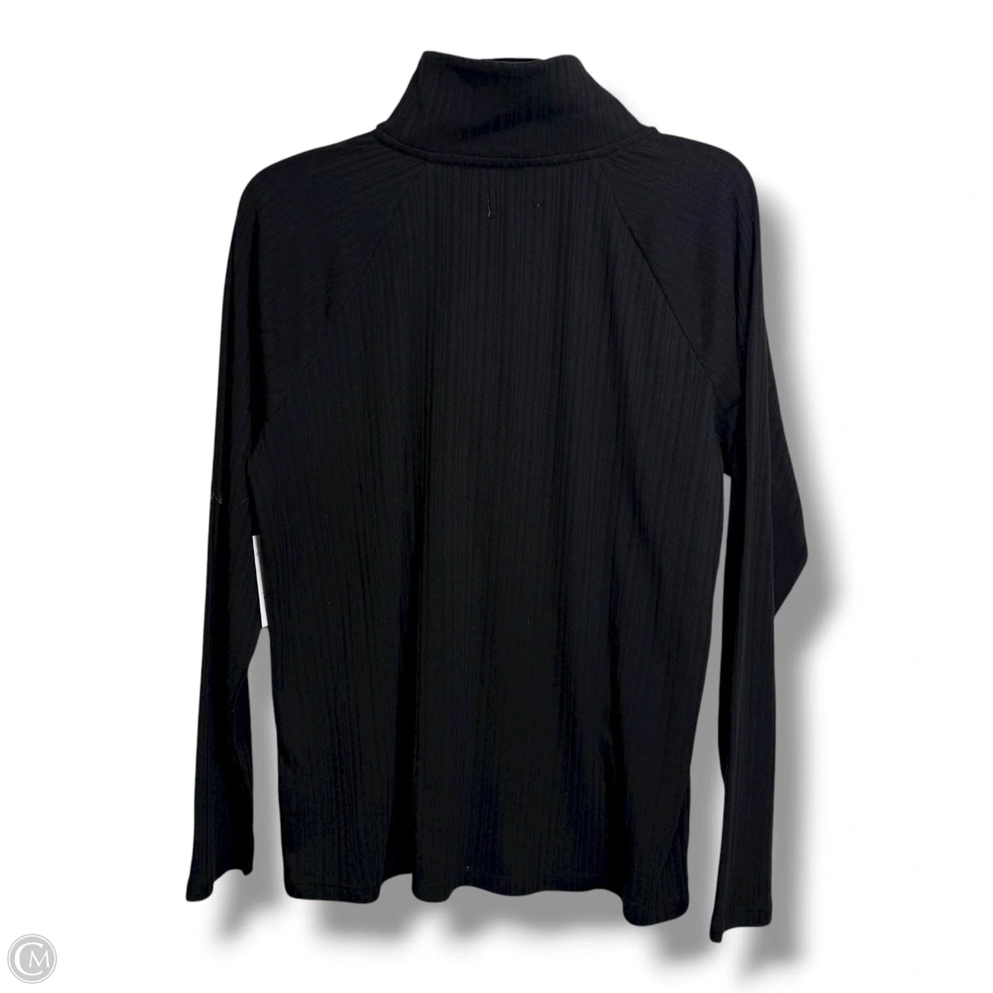 Top Long Sleeve By Croft And Barrow In Black, Size: Xl