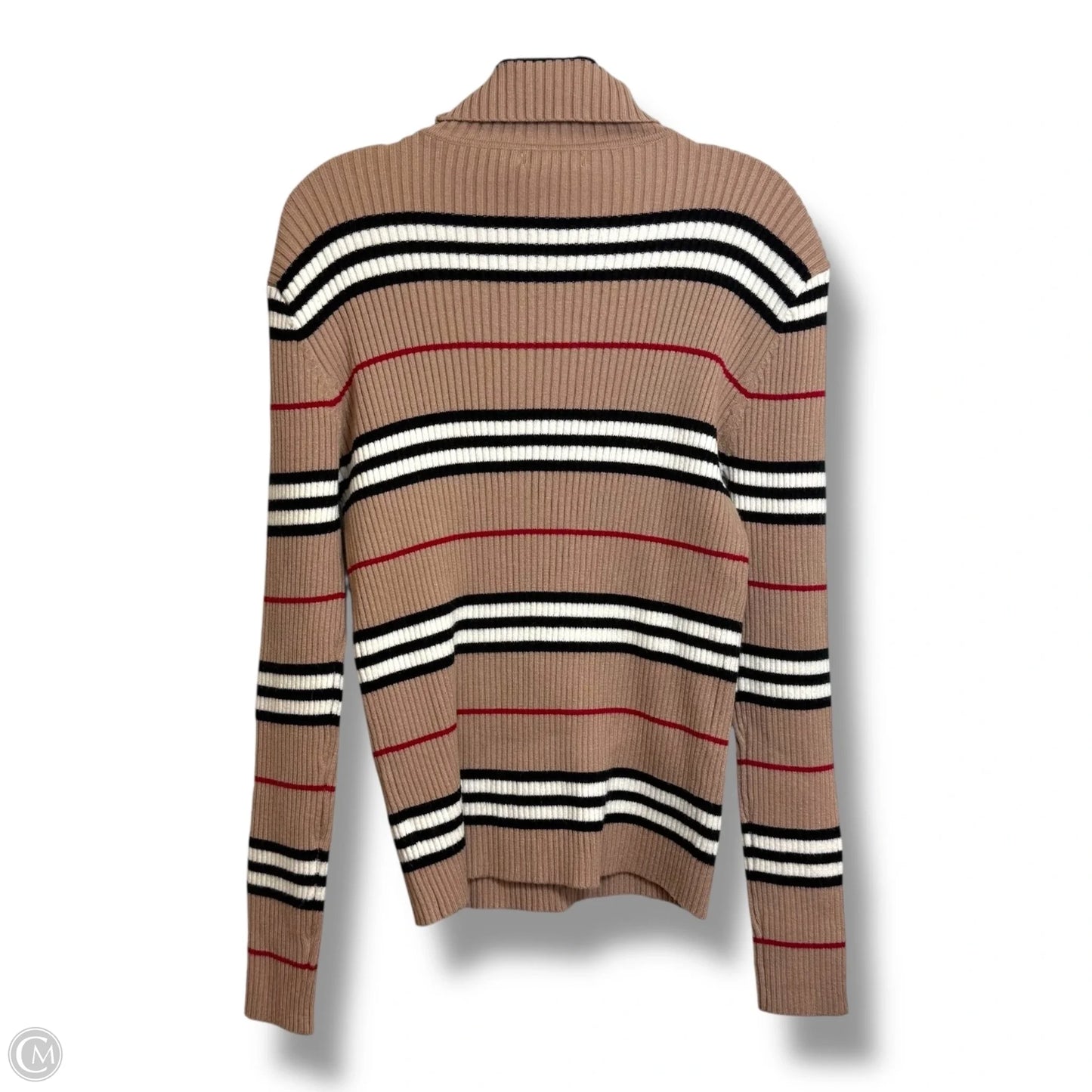 Top Long Sleeve By CEZELE In Striped Pattern, Size: L