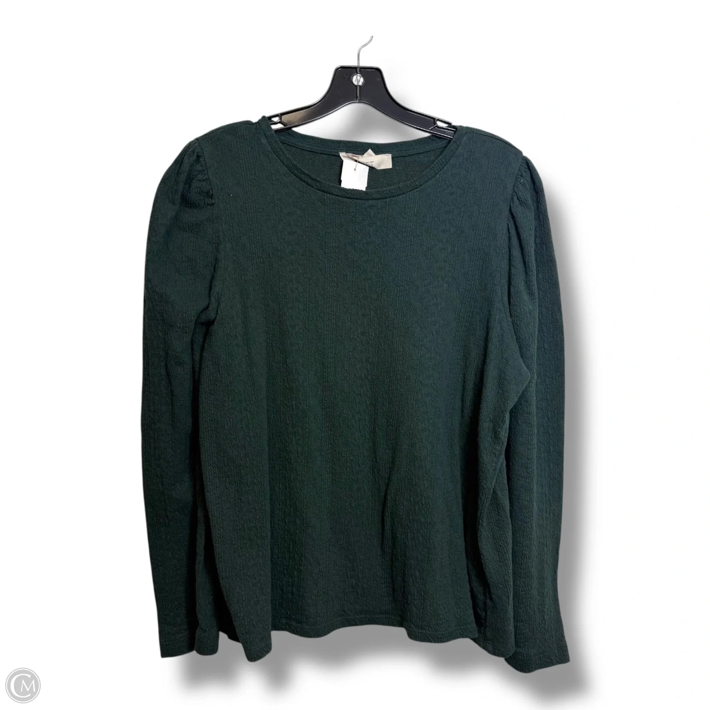 Top Long Sleeve By Loft In Green, Size: Xl