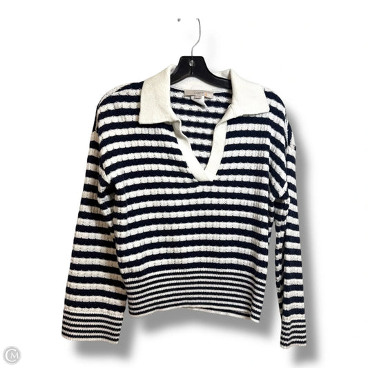 Sweater By Loft In Striped Pattern, Size: S