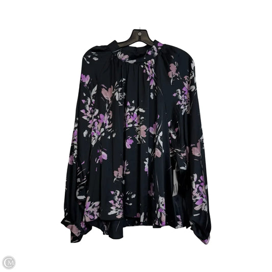 Top Long Sleeve By Worthington In Black, Size: 2x